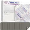Generico Medicazione in schiuma di Poliuretano con Argento Non adesiva 10x10 cm (10 pz) - per ulcere da pressione, ferite e lesioni FARMACTIVE Ag