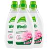 Winni's Naturel Ammorbidente Concentrato per Lavatrice con Fragranza all'Orchidea 31 Lavaggi efficace anche a Basse Temperature Ipoallergenico - 3 Flaconi da 775 ml
