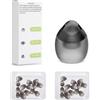 ZarEpsilonyx 30 cupolette per apparecchi acustici Phonak Vented 4.0, di piccole dimensioni (0,29 pollici = 7,5 mm), accessori per apparecchi acustici Phonak, cupolette per apparecchi acustici Phonak Audeo