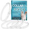 Paistely 4 pack Collare Antiparassitario Per Gatti, 10 Mesi Collari Anti Pulci e Zecche Gatti Di Piccola Taglia, Medio e Grande, Collare Antipulci Gatto Sicuro ed Efficace Realizzato (48cm*4)
