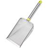 drburpily Paletta per lettiera per Gatti in Acciaio Inossidabile, Pratica e Antiaderente, Durevole, per lettiera per Gatti in Acciaio Inossidabile, con Manico Lungo Metallo, Verde, Maglia 2.0X2.0mm
