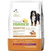 Exclusion Diet TRAINER NATURAL CANE SENSITIVE NO GLUTEN MEDIUM MAXI MATURE SALMONE 12 KG