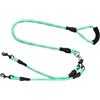 Rrlihjgu Guinzaglio Per Due Cuccioli | Accessorio Doppio per Passeggio Cani - Maniglia Ergonomica Antitorsione Protezione Taglie Piccole Medie Grandi Addestramento