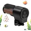 Rurunklee Mangiatoia per pesci per acquario, distributore manuale automatico di cibo per pesci, 100 ml, con timer 12 ore, 24 ore, 48 ore, per guppy koi, ciclidi, tartarughe, betta, gamberetti, tetra