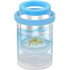 Generisch Scatola isolante galleggiante per allevamento di pesci, contenitore galleggiante per acquario, incubatoio, serbatoio per incubazione - Clear Guppy Hatchy Incubator, serbatoio di incubazione per Betta