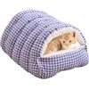 Uonguon Cat Bed - Cozys Animal Tent House, Soft Machine Washable Indoor Shelter, Plush Sleeping Nest for Living Room Backyard Resting Playing, Pet Accessory, 11.81x11.81x7.87 Inches