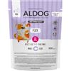 Generico Cane Aldog Crocchette Monoproteiche per Cani, alimento per cani adulti di tutte le taglie e razze, N. ALDOG PORK Crocchette Mini, 1 confezione da 800gr, 1x800gr.