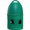 predolo Abbeveratoio per Uccelli/Anatra Pollo Quaglia Distributore d'Acqua Alimentatore Automatico con Manico sospeso/Abbeveratoio di Grande capacità, Verde 5L