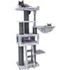 Petrebels Tiragraffi XXL in parco 175 colore grigio, Albero Tiragraffi per Gatto, tronchi extra spessi, 58 x 45 x 175 cm