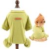 SMALLLEE_LUCKY_STORE Pigiama in Cotone a Righe per Animali Domestici Pjs per Cani di Piccola Taglia Gatti Puppy Pigiama Tuta Tuta Indoor Maglione Camicia con Gambe Yorkie Chihuahua Vestiti