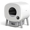 Fudajo Lettiera autopulente per Gatti 76 L, lettiera Automatica Controllo con App e connessione USB, Funzionamento Manuale o Automatico