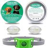 Zoefun Aquality Pets Collare Antiparassitario Naturale, AqualityPets Collare Antiparassitario per Cani Naturale, Ciondolo Repellente per Pulci E Zecche (Verde)