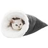 CAMEIRGOU Sacco A Pelo Per Cani Gatti, Lavabile Letti Per Animali Domestici, Letti Di Gatto Sacco Di Coccole Coperta Stuoia Per Gattino Cagnolino, Caverna Per Gatti Interni, Nido Per Gatto Fino A 6 Kg