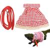 Generico Imbracatura Per Criceto, Set Vestito Con Bretelle Per Piccoli Animali, Vestito Antifuga Con Guinzaglio Per Scoiattolo Furetto Coniglio Criceto