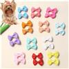 cuhair 24 fermagli per capelli per cani, piccoli accessori per capelli fatti a mano, per cani, gatti, gattini, conigli, orsacchiotti, barboncini, Yorkshire, maltese, accessori per la toelettatura (C)
