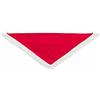 Trixie Fazzoletto da collo in velluto natalizio per cani, rosso, 55 cm
