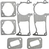 UYTGFO Misura for Husqvarna 340 345 346XP 350 353 for Jonsered CS 2141 2145 2150 2152 2153 Motosega 2set Carter Cilindro Silenziatore Guarnizioni set