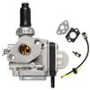 UYTGFO Misura for Kawasaki TH43 TH48 TL43 TL33 Decespugliatore Sostituisce TK Style Decespugliatore Pezzi di ricambio Carburatore(Carburetor Set)