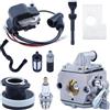 UYTGFO Adatto for motosega Stihl MS170 017 018 Candela Filtro carburante Tubo olio Filtro olio Filtro aria Bobina di accensione Sostituisce MS180 Carb