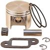 UYTGFO Adatto for STIHL MS250 MS 250 025 Motore Parti di ricambio 1123 030 2000 Kit guarnizione marmitta cuscinetto anello pistone motosega da 42,5 mm