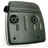 UYTGFO Adatto for motosega Hus 394 394XP 395 395XP n. 503 71 13 05 Silenziatore di scarico Farmertec Made