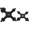 IWOWHERO Chiave a Cricchetto per Mandrino da Trapano 4 in 1 in Acciaio Utensile Manuale per Serraggio e Allentamento Set 2 Pezzi Grande e Piccolo Compatibile Trapano a Colonna per Uso