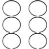 UYTGFO Adatto for STIHL MS180 018 MS 180 Motosega Ricambi di ricambio 1130 034 3002 6 pezzi 38 mm x 1,2 mm Anello pistone