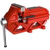 Unior Tool's Irongator - Morsa da ingegnere con sistema di spostamento rapido, 125 mm, colore: Rosso