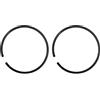 UYTGFO Adatto for motosega Husqvarna 236 240 240E 236E 235, ricambio, kit di 2 fasce elastiche pistone 39 mm x 1,5 mm
