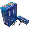 UYTGFO Adatto for CMR6A CMR7A RY4C 4194 3158 SR15C 7543 1223 965603030 Motosega Decespugliatore Tagliasiepi 7543 1 2 4 pezzi Candela CMR6A A-CMR6(Silver)