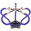 LEAHY La terza mano 5PC Braccia Flessibili Saldatura Aiutando Le Mani 3X Lente di Ingrandimento Lampada Da Tavolo Stazione di Clip Strumento di Saldatura Del Basamento FAI DA TE (Color : STAR5-BE9, Size :