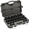 GEARWRENCH Set di chiavi a bussola metriche a 6 punti, attacco da 3/4, 26 pezzi, 19 mm-50 mm, 84031