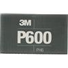 3M Hookit 34339 - Foglio abrasivo flessibile, P600, 14 x 17,3 cm, 25 fogli per cartone