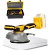 Dglyyxgs Livellatrice a vibrazione per piastrelle Dewalt a batteria da 20 V, strumento di installazione senza fili per piastrelle da 150 W, vibratore per piastrelle con 8 velocità, ventosa, display digitale