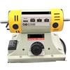 GUYSGNX Lucidatrice, 350W Lucidatrice Fai Da Te Lavorazione Del Legno Gioielli di Giada Tornio Banco Rettificatrice Motore Albero Flessibile Tubo 0.4-6.5mm