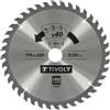 Tivoly XT50514004448 - Lama per sega circolare, Ø 230 x 30 mm x Z: 40 denti carburo, taglio finito, per legno duro, laminato, parquet