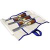 Narex SCALPELLO Set 5 pezzi (06/12/16/20/26) Premium in barca a vela panno Roll tasche