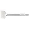 GRAPHITE Scalpello piatto 115 x 400 mm, attacco esagonale, scalpello ad alte prestazioni per una rimozione e una presa precisi, durevole e affidabile per risultati professionali