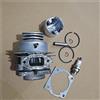 DORFEY Adatto for Hangkai 2 tempi raffreddato ad acqua motore fuoribordo 3,5hp / 3,6hp cilindro pistone anello candela guarnizione kit
