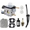 DORFEY Motore Nіw 16mm C1q S68 Adatto for Cina Bg45 Bg46 Bg55 Bg65 Bg85 Carburatore for tosaerba Zama C1q-s68 Vocho Acquisto di panico(BG85 Kit 1)