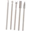 HAPINARY Set Di Punte Per Incisione in Acciaio Utensili Per Intaglio Del Legno Testine Per Incisione Elettrica Accessori Per Lavorazione Del Legno Per Hobby E Artigianato