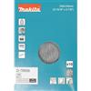 Makita Abrasivo a rete triangolare, 100 x 150 mm, grana A320, D-78938