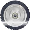 Generico Compatibile for 1 pezzo Dia.150mm * 50mm Ruota in gomma Smerigliatrice a nastro Contatto tenditore attivo 6 x2 Parte levigatrice(K150x50mm 6201 12mm,90A hard)