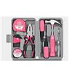 Generic Set di attrezzi per la casa, mini kit di attrezzi fai da te per donne, 24 strumenti di base per casa e ufficio