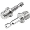 LAXALO 2 adattatori for trapano elettrico M14, barre esagonali, accessori for utensili elettrici for bielle for smerigliatrice angolare