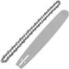 Luxuyvarna Barra guida catena semi compatibile con motosega Husqvarna 36 41 50 51 55 346XP 450 455 460 66DL