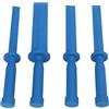 Sorandy Set di Scalpelli in Plastica di Nylon, Kit di Raschietti Compositi Durevoli per Strumenti di Rimozione del Mastice Adesivo Universale