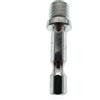 Generic M10 M14 1/4 6mm Esagono Biella Adattatore Mano Trapano Elettrico a Lucidatrice Smerigliatrice Adattatore Rod Power Tool Parte