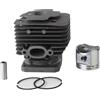 GXAOeUX Adatto for FS450 FS480 FS 450 480 Ricambi for tosaerba Kit cilindro pistone da 42 mm e 44 mm(FS480 44mm)