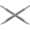 LDEXIN Set di 2 scalpelli a punta con gambo SDS-Plus, set di punte da trapano per calcestruzzo, lunghezza 25,4 cm